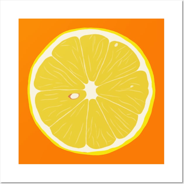 Lemon Love Wall Art by ElviaMontemayor